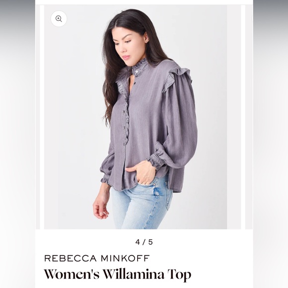Rebecca Minkoff Willamina‎ top. Preowned . 198 retail - Picture 1 of 6